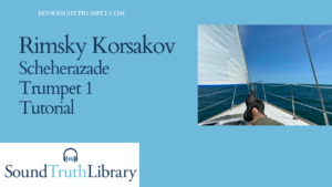 Rimsky Korsakov Scheherazade Tpt 1 complete and tutorial
