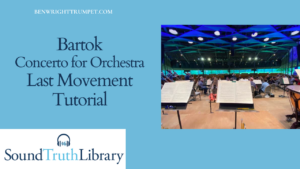 Bartok Concerto for Orchestra Last Movement Tutorial