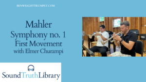 Mahler Symphony no. 1: First Movement with Elmer Churampi